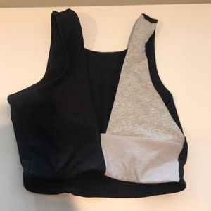 Outdoor voices two tone sports bra/crop